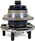 H512169 Rear, Driver or Passenger Side Wheel Hub, 5 Lugs, With Bearing, FWD, Supreme Series