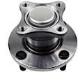 H512171 Rear, Driver or Passenger Side Wheel Hub, 4 Lugs, With Bearing, Supreme Series