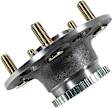H512179 Rear, Driver or Passenger Side Wheel Hub, 5 Lugs, With Bearing, Supreme Series