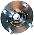 H512182 Rear, Driver or Passenger Side Wheel Hub, 4 Lugs, With Bearing, Supreme Series