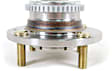H512195 Rear, Driver or Passenger Side Wheel Hub, 4 Lugs, With Bearing, FWD, 2.0L, 4Cyl, Supreme Series