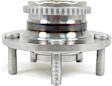 H512198 Rear, Driver or Passenger Side Wheel Hub, 5 Lugs, With Bearing, FWD, Supreme Series