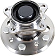 H512208 Rear, Driver or Passenger Side Wheel Hub, 5 Lugs, With Bearing, FWD, Supreme Series