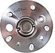 H512208 Rear, Driver or Passenger Side Wheel Hub, 5 Lugs, With Bearing, FWD, Supreme Series