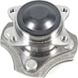 H512210 Rear, Driver or Passenger Side Wheel Hub, 4 Lugs, With Bearing, FWD, 1.5L, 4Cyl, Supreme Series