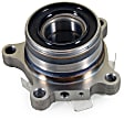 H512227 Rear, Driver Side Wheel Hub, 4 Lugs, With Bearing, Supreme Series