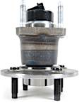 H512247 Rear, Driver or Passenger Side Wheel Hub, 4 Lugs, With Bearing, FWD, Supreme Series