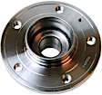 H512254 Rear, Driver or Passenger Side Wheel Hub, 5 Lugs, With Bearing, Supreme Series