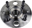 H512258 Rear, Driver or Passenger Side Wheel Hub, 4 Lugs, With Bearing, Supreme Series