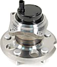 H512280 Rear, Driver or Passenger Side Wheel Hub, 5 Lugs, With Bearing, FWD, Supreme Series