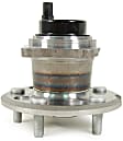 H512280 Rear, Driver or Passenger Side Wheel Hub, 5 Lugs, With Bearing, FWD, Supreme Series