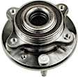 H512299 Rear, Driver or Passenger Side Wheel Hub, 5 Lugs, With Bearing, FWD, Supreme Series