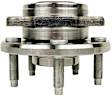 H512299 Rear, Driver or Passenger Side Wheel Hub, 5 Lugs, With Bearing, FWD, Supreme Series