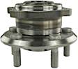 H512301 Rear, Driver or Passenger Side Wheel Hub, 5 Lugs, With Bearing, Supreme Series