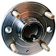 H512317 Rear, Driver or Passenger Side Wheel Hub, 4 Lugs, With Bearing, FWD, Supreme Series