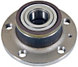 H512319 Rear, Driver or Passenger Side Wheel Hub, 5 Lugs, With Bearing, Supreme Series