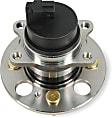 H512324 Rear, Driver or Passenger Side Wheel Hub, 4 Lugs, With Bearing, FWD, 1.6L, 4Cyl, Supreme Series