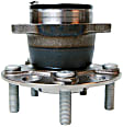 H512333 Rear, Driver or Passenger Side Wheel Hub, 5 Lugs, With Bearing, Supreme Series