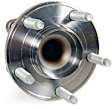 H512334 Rear, Driver or Passenger Side Wheel Hub, 5 Lugs, With Bearing, FWD, 3.5L, 6Cyl, Supreme Series