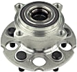 H512345 Rear, Driver or Passenger Side Wheel Hub, 5 Lugs, With Bearing, Supreme Series