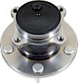 H512348 Rear, Driver or Passenger Side Wheel Hub, 5 Lugs, With Bearing, FWD, Supreme Series