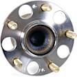 H512353 Rear, Driver or Passenger Side Wheel Hub, 5 Lugs, With Bearing, Supreme Series