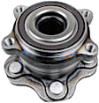 H512375 Rear, Driver or Passenger Side Wheel Hub, 5 Lugs, With Bearing, AWD, 3.5L, 6Cyl, Supreme Series
