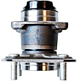 H512386 Rear, Driver or Passenger Side Wheel Hub, 4 Lugs, With Bearing, Supreme Series