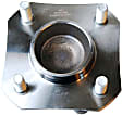 H512386 Rear, Driver or Passenger Side Wheel Hub, 4 Lugs, With Bearing, Supreme Series