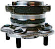 H512408 Rear, Driver or Passenger Side Wheel Hub, 5 Lugs, With Bearing, AWD, 3.5L, 6Cyl, Supreme Series