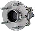 H512411 Rear, Driver or Passenger Side Wheel Hub, 5 Lugs, With Bearing, Supreme Series