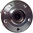 H512413 Rear, Driver or Passenger Side Wheel Hub, 5 Lugs, With Bearing, FWD, Supreme Series