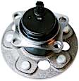 H512418 Rear, Driver or Passenger Side Wheel Hub, 5 Lugs, With Bearing, 2.4L, 4Cyl, Supreme Series