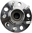 H512437 Rear, Driver or Passenger Side Wheel Hub, 5 Lugs, With Bearing, Supreme Series