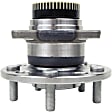 H512437 Rear, Driver or Passenger Side Wheel Hub, 5 Lugs, With Bearing, Supreme Series