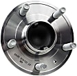 H512438 Rear, Driver or Passenger Side Wheel Hub, 5 Lugs, With Bearing, Supreme Series