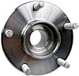 H512442 Rear, Driver or Passenger Side Wheel Hub, 5 Lugs, With Bearing, Supreme Series