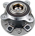 H512447 Rear, Driver or Passenger Side Wheel Hub, 5 Lugs, With Bearing, Supreme Series