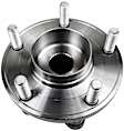 H512449 Rear, Driver or Passenger Side Wheel Hub, 5 Lugs, With Bearing, AWD, Supreme Series