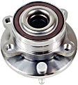 H512460 Front or Rear, Driver or Passenger Side Wheel Hub, 5 Lugs, With Bearing, Supreme Series