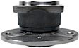 H512473 Rear, Driver or Passenger Side Wheel Hub, 3 Lugs, With Bearing, Supreme Series