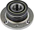 H512480 Rear, Driver or Passenger Side Wheel Hub, 5 Lugs, With Bearing, BXT Series