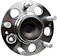 H512492 Rear, Driver or Passenger Side Wheel Hub, 5 Lugs, With Bearing, Supreme Series