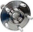 H512500 Rear, Driver or Passenger Side Wheel Hub, 5 Lugs, With Bearing, Supreme Series