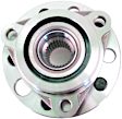 H513016K Front, Driver or Passenger Side Wheel Hub, 5 Lugs, With Bearing, Supreme Series