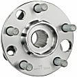 H513017K Front, Driver or Passenger Side Wheel Hub, 5 Lugs, With Bearing, FWD, Supreme Series