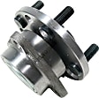 H513017K Front, Driver or Passenger Side Wheel Hub, 5 Lugs, With Bearing, FWD, Supreme Series
