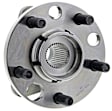 H513017KHW Front, Driver or Passenger Side Wheel Hub, 3 Lugs