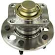 H513018 Rear, Driver or Passenger Side Wheel Hub, 5 Lugs, With Bearing, Supreme Series