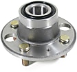 H513033 Rear, Driver or Passenger Side Wheel Hub, 4 Lugs, With Bearing, Supreme Series